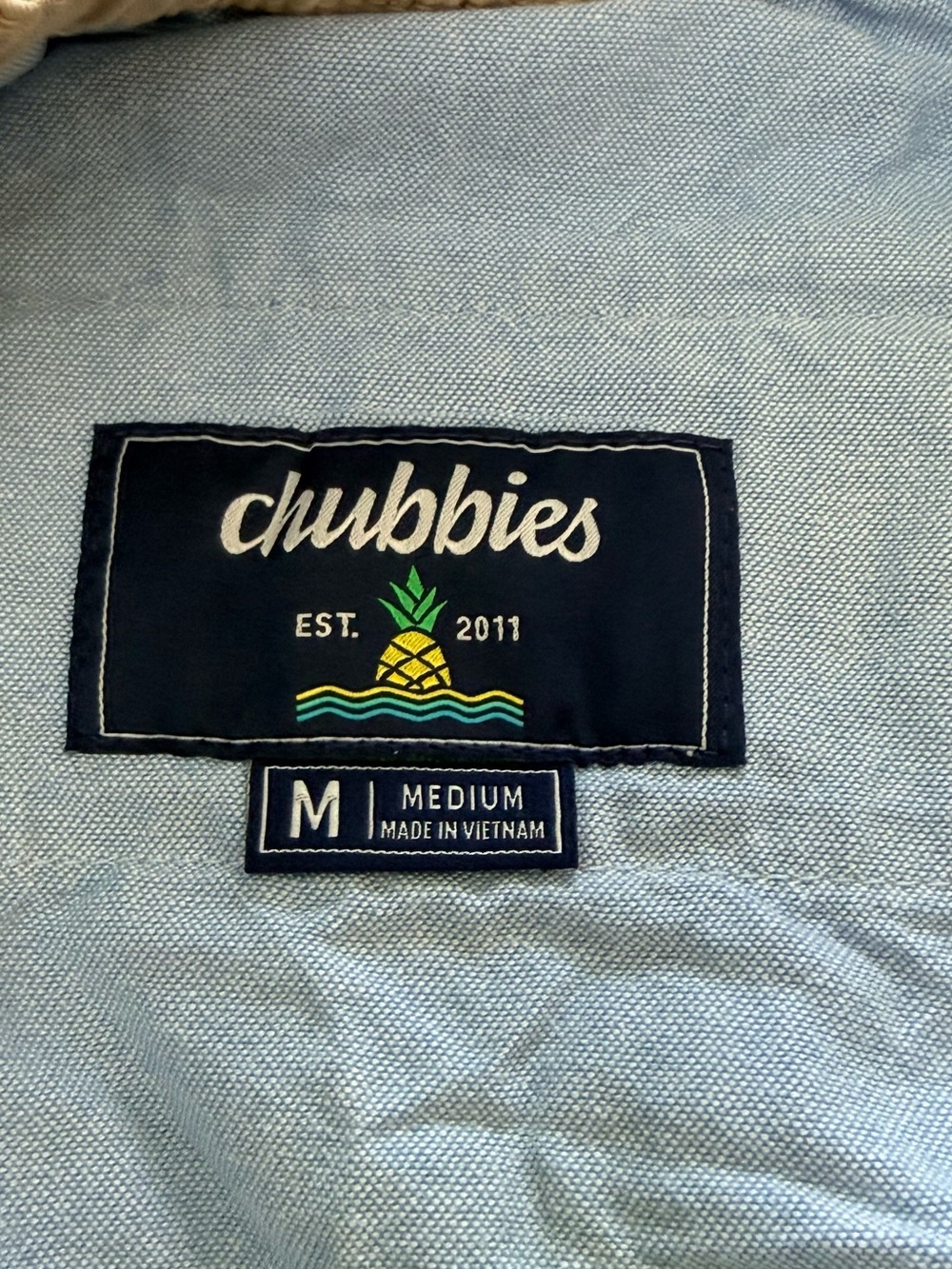 Chubbies | The Originals Stretch Shorts | Khaki | Size Medium Inseam 5.5” - Picture 3 of 5